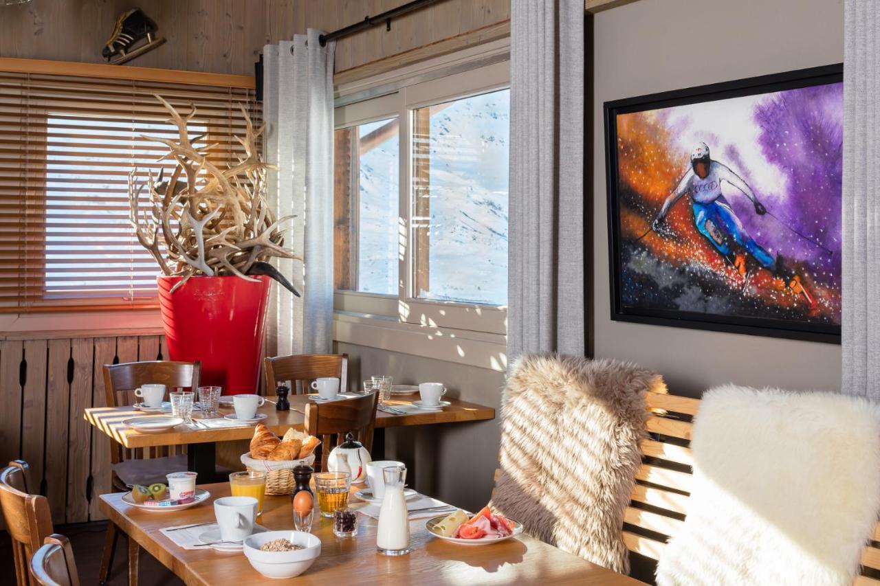 Hillary Hotel Les Menuires Bagian luar foto