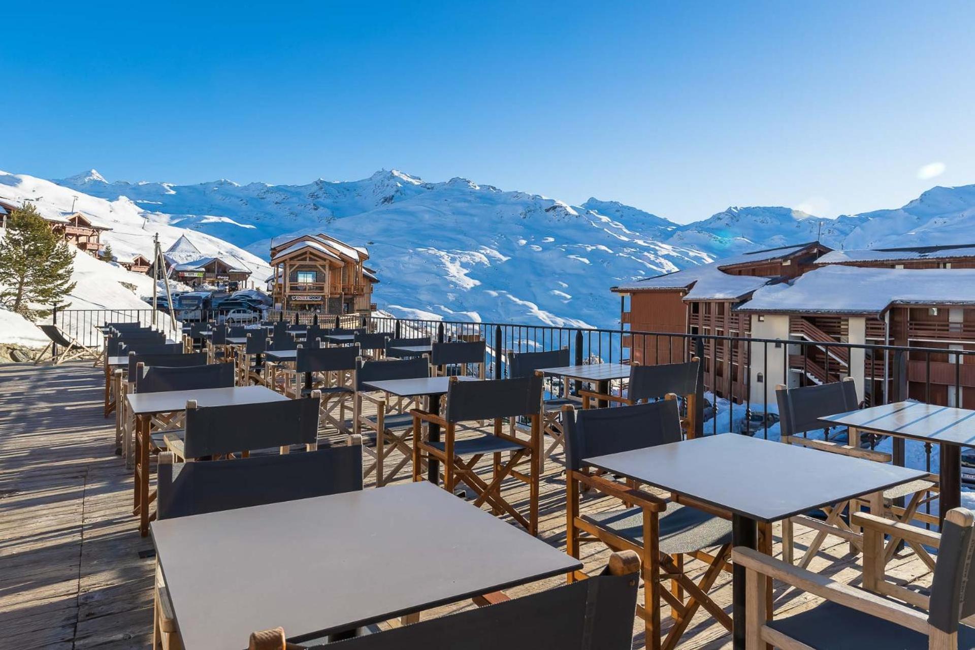 Hillary Hotel Les Menuires Bagian luar foto