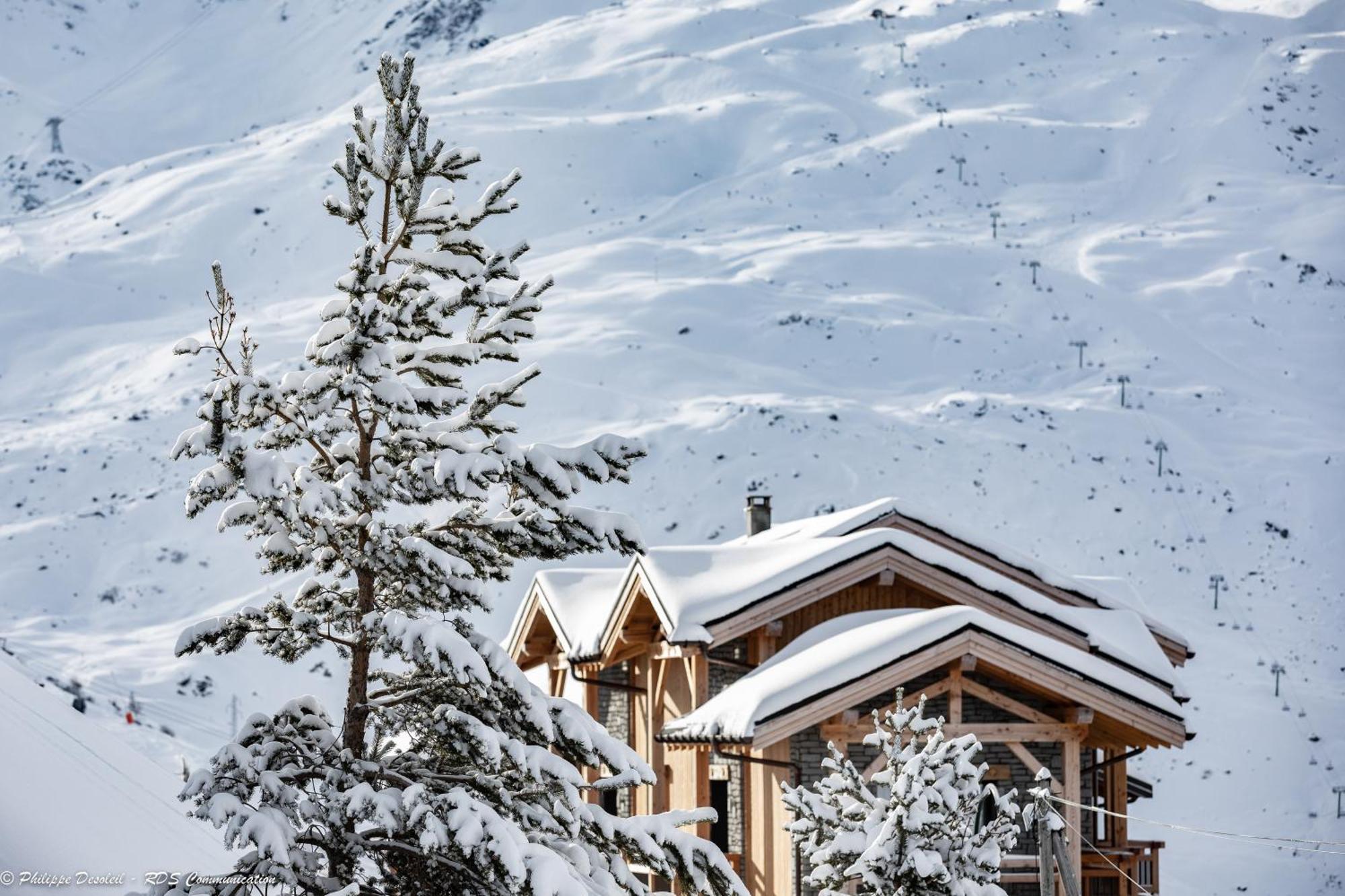 Hillary Hotel Les Menuires Bagian luar foto
