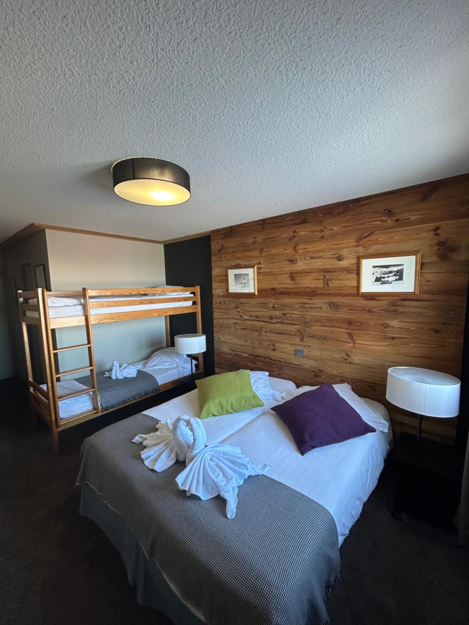 Hillary Hotel Les Menuires Bagian luar foto